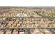 Wide aerial shot showcases the property at 235 Desert Arroyo Ct. within a well-populated neighborhood at 235 Desert Arroyo Ct, Henderson, NV 89012