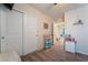 Bedroom with carpeted floors and a white storage unit for added organization at 2422 Fasano St, Henderson, NV 89044