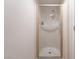 Bathroom showcasing a stand-up shower with glass doors at 4097 Nook Way # A, Las Vegas, NV 89103
