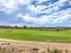 Scenic view of the lush green golf course from the property at 5 Clear Crossing Trl, Henderson, NV 89052