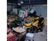 Cluttered garage with lots of stored items at 5324 Del Monte Ave, Las Vegas, NV 89146