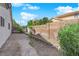 Private backyard featuring brick pavers and a wall, offering a tranquil outdoor space for relaxation at 6150 W Brooks Ave, Las Vegas, NV 89108