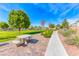 Lush green space featuring walking paths and picnic areas, perfect for community gatherings and outdoor recreation at 689 Silver Pearl St, Henderson, NV 89002