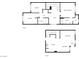 Detailed floor plan showcasing the layout of the bedrooms, kitchen, living room, and bathrooms at 7452 Sunray Point St, North Las Vegas, NV 89084