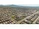 Aerial view of the neighborhood with a community center and green spaces at 746 Purple Knoll Walk, Henderson, NV 89011
