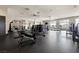 Bright community gym with treadmills, bikes, and weight-lifting equipment and machines at 746 Purple Knoll Walk, Henderson, NV 89011