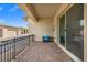 Covered outdoor patio with a view of the neighborhood at 746 Purple Knoll Walk, Henderson, NV 89011