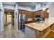 Kitchen featuring granite countertops, stainless steel appliances, and ample cabinet space at 8036 Literature Ct, Las Vegas, NV 89113