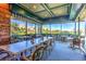 Dine indoors while enjoying views of the surrounding mountains through the large glass windows at 8513 Glenmount Dr, Las Vegas, NV 89134