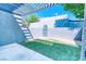Cozy backyard featuring a covered patio area, a small patch of green turf, and privacy fencing at 1326 N Jones Blvd, Las Vegas, NV 89108