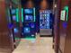 Convenient lobby area featuring an ATM and a snack vending machine for resident access at 135 E Harmon Ave # 3217, Las Vegas, NV 89109