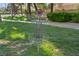 Disc golf apparatus on a lush green lawn in a community park at 1508 Sun Copper Dr, Las Vegas, NV 89117