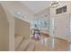 Bright foyer with hardwood floors and clerestory windows at 1508 Sun Copper Dr, Las Vegas, NV 89117