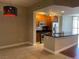 Stylish kitchen featuring stainless steel appliances, granite countertops, and an island with a sink at 200 W Sahara Ave # 2211, Las Vegas, NV 89102