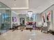 Inviting lobby with modern lighting, elegant tile flooring, and comfortable seating areas at 200 W Sahara Ave # 2211, Las Vegas, NV 89102
