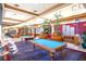 Spacious community billiards room with multiple pool tables for residents' enjoyment at 2248 Carrizo Way, Henderson, NV 89052