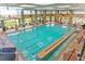 Large, well-lit indoor swimming pool with lap lanes and ample seating at 2248 Carrizo Way, Henderson, NV 89052