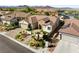 Beautiful single-story home with a well-manicured front yard, desert landscaping, and a charming walkway at 2373 Black River Falls Dr, Henderson, NV 89044