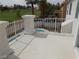 Relaxing balcony offering views of the backyard and golf course, perfect for enjoying the outdoors at 2445 Antler Point Dr, Henderson, NV 89074