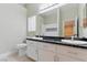 Bathroom with white vanity and ample counterspace at 2445 Antler Point Dr, Henderson, NV 89074