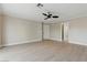 Open bedroom with new flooring and trim at 2445 Antler Point Dr, Henderson, NV 89074
