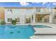 Enjoy the pool and spa from the outdoor patio area at 2445 Antler Point Dr, Henderson, NV 89074