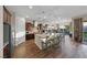 Spacious kitchen with a large island, stainless steel appliances, and modern finishes at 35 Via Rizzuto, Henderson, NV 89011