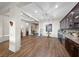 Expansive open space featuring hardwood floors, neutral walls, and stylish decor at 35 Via Rizzuto, Henderson, NV 89011