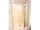 Glass shower with towel rack at 3735 Sand Pier St, Las Vegas, NV 89147