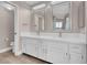 Bright bathroom features double sinks and lots of counter space at 42 Megan Dr, Henderson, NV 89074
