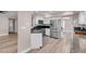 Updated kitchen featuring stainless steel appliances, granite countertops, and ample cabinet space at 42 Megan Dr, Henderson, NV 89074