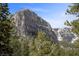 Majestic mountain view with lush trees, creating a serene backdrop at 4578 Yellow Pine Ave, Mount Charleston, NV 89124