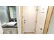 Bathroom boasts a modern sink, granite countertop, and a vanity at 6348 Blue Twilight Ct, Las Vegas, NV 89108