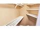 Walk-in closet with shelving ready for organizing your wardrobe at 6348 Blue Twilight Ct, Las Vegas, NV 89108