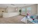 Spacious loft with neutral walls, carpet, and natural light at 7216 Campolina Ct, Las Vegas, NV 89113