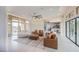 Expansive living space with abundant natural light, contemporary design, and stylish decor at 9780 Solar Ave, Las Vegas, NV 89149