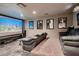 Living room features a home theater and cozy seating at 1 Quail Run Rd, Henderson, NV 89014
