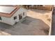 A spacious backyard with desert landscaping and solar panels at 1775 Esteban Ave, Laughlin, NV 89029