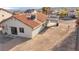 A spacious backyard with privacy fence and desert landscaping at 1775 Esteban Ave, Laughlin, NV 89029