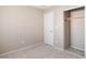 Bedroom with a closet that includes a rod at 1775 Esteban Ave, Laughlin, NV 89029