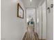 Hallway with hard flooring leading to living room at 1830 Ginger Blossom Ave, North Las Vegas, NV 89031