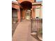 The charming home has a well-maintained walkway to the front door at 210 Lailani St, Las Vegas, NV 89110