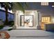 Elegant entrance framed by pillars, offering a glimpse into a bright, modern interior at 2608 Sun Reef Rd, Las Vegas, NV 89128