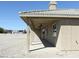 Covered back patio with ceiling fans; enjoy the views on your new back patio at 3020 Peggy Ave, Pahrump, NV 89048