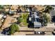 Expansive yard with a well-maintained lawn, charming home with solar panels, offering comfort and energy efficiency at 3100 Garehime St, Las Vegas, NV 89108