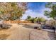 Expansive lot featuring low maintenance landscaping, storage and recreation areas at 3100 Garehime St, Las Vegas, NV 89108