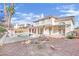 Exterior backyard with a pool, patio area, and desert landscaping, perfect for outdoor living at 3755 Broadmead St, Las Vegas, NV 89147