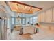 Bright eat-in kitchen with stainless steel appliances, tile floors and a view to the back yard at 4517 Inez Dr, Las Vegas, NV 89130