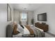 Serene bedroom with plush bedding, modern furnishings, and calming decor at 5135 Paradise Valley Ave, Las Vegas, NV 89156