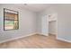 Cozy bedroom with a window and a closet at 6405 Strongbow Dr, Las Vegas, NV 89156